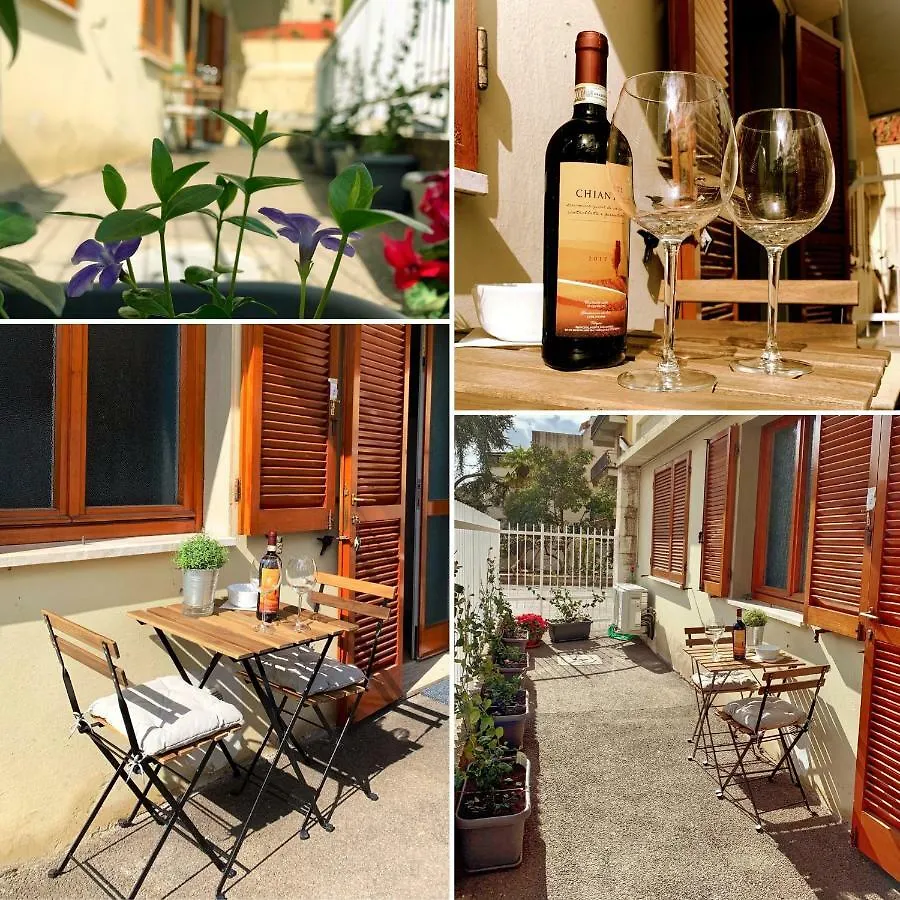 Apartment Open The Classic Wooden Shutters At A Cozy City Nest Florence Italy